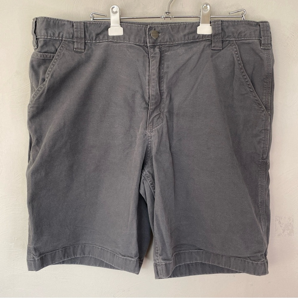 Carhartt Gray Men's Casual Shorts Relax Fit Rugged Flex size 40